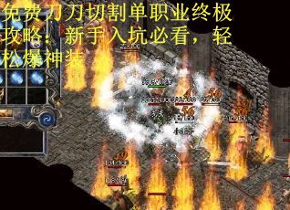 免费刀刀切割单职业终极攻略：新手入坑必看，轻松爆神装