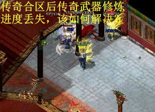传奇合区后传奇武器修炼进度丢失，该如何解决？