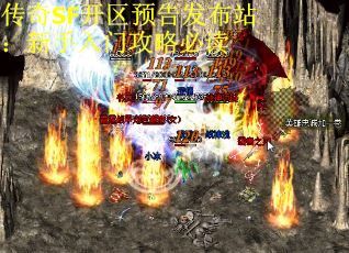 传奇SF开区预告发布站：新手入门攻略必读