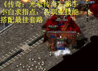 《传奇：光晕传奇》新手小白求指点：各职业技能搭配最佳套路