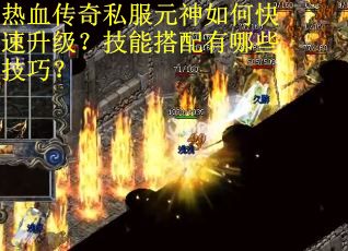 热血传奇私服元神如何快速升级？技能搭配有哪些技巧？