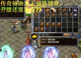 传奇辅助血玉强筋健骨，升级还需勤奋??