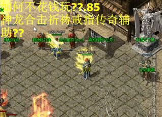 如何不花钱玩??.85神龙合击祈祷戒指传奇辅助??