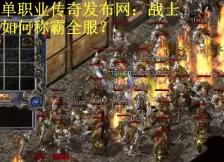 单职业传奇发布网：战士如何称霸全服？