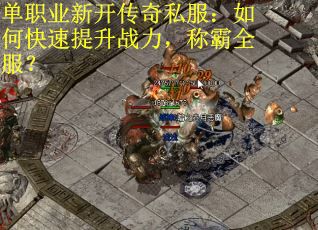 单职业新开传奇私服：如何快速提升战力，称霸全服？