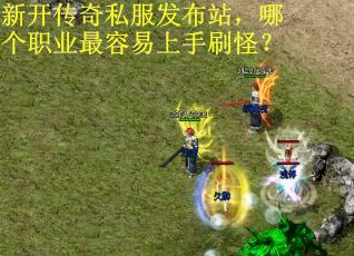 新开传奇私服发布站，哪个职业最容易上手刷怪？