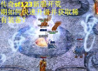 传奇sf123新服开荒期如何快速升级并获取稀有装备？