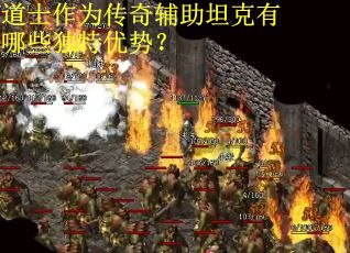 道士作为传奇辅助坦克有哪些独特优势？