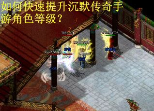 如何快速提升沉默传奇手游角色等级？