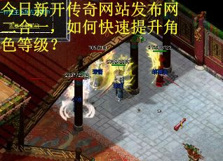 今日新开传奇网站发布网二合一，如何快速提升角色等级？